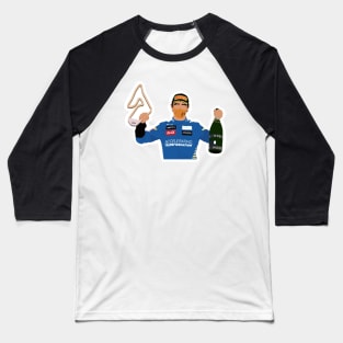 Lando Norris celebrating his podium at the 2020 Austrian Grand Prix Baseball T-Shirt